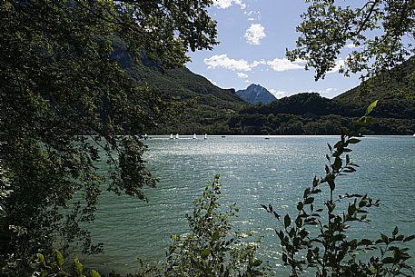 Mini Yacht race at Cavazzo lake